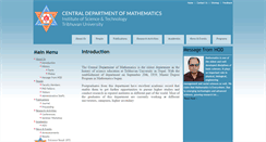 Desktop Screenshot of cdmathtu.edu.np